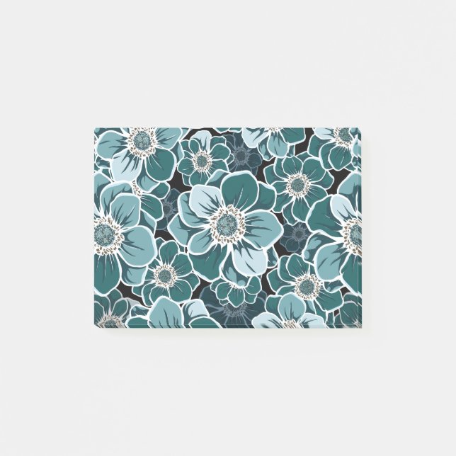 Mandala Flowers Post-it Block (Framsida)