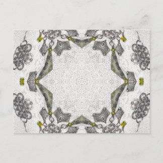 Mandala för CelticChainlink Kaleidoscope Vykort