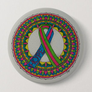 Mandala för Metastatic bröstcancer Knapp