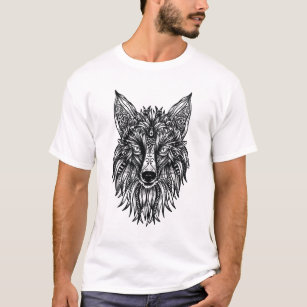 Mandala Fox T Shirt