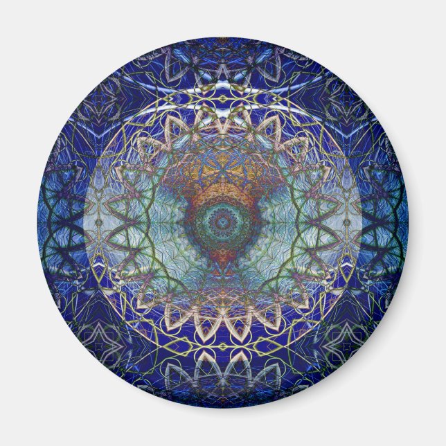 Mandala från Noedic Webben Magnet (Framsidan)