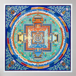 Mandala från Vairocana Poster