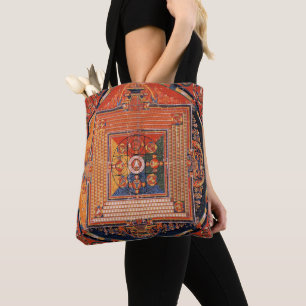 Mandala från Vajradhatu Thangka Tygkasse