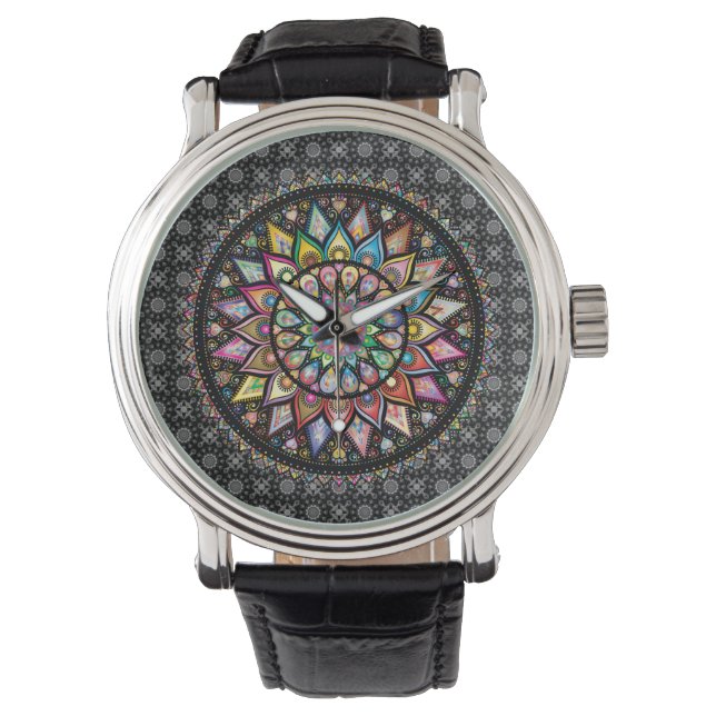 Mandala Fred, Kärlek, bevakning Armbandsur (Framsida)