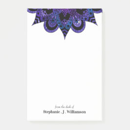 Mandala Galaxy Namn Post-It-lappar Post-it Block