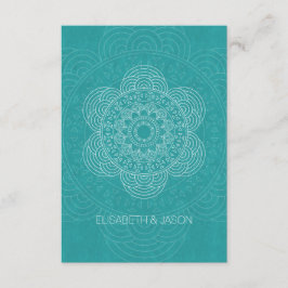 Mandala Garden Chic Bröllop OSA Cards Kort