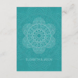 Mandala Garden Chic Bröllop OSA Cards Kort