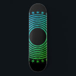 Mandala Geometric Abstrakt Mönster Grönt Black Mini Skateboard Bräda 18,5 Cm<br><div class="desc">Ett vackert mandala symmetriskt geometriskt mönster av cirklar och stjärnor. Fet och unikt stil. Grönt och svart.</div>