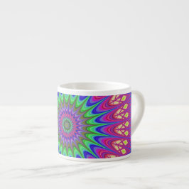 Mandala Geometric Psychedelic Retro Hippie Espressomugg