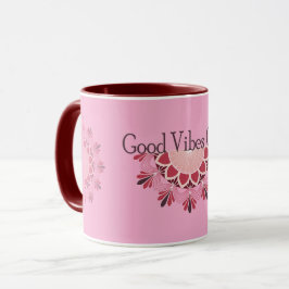 Mandala Goda Vibrationer Mugg