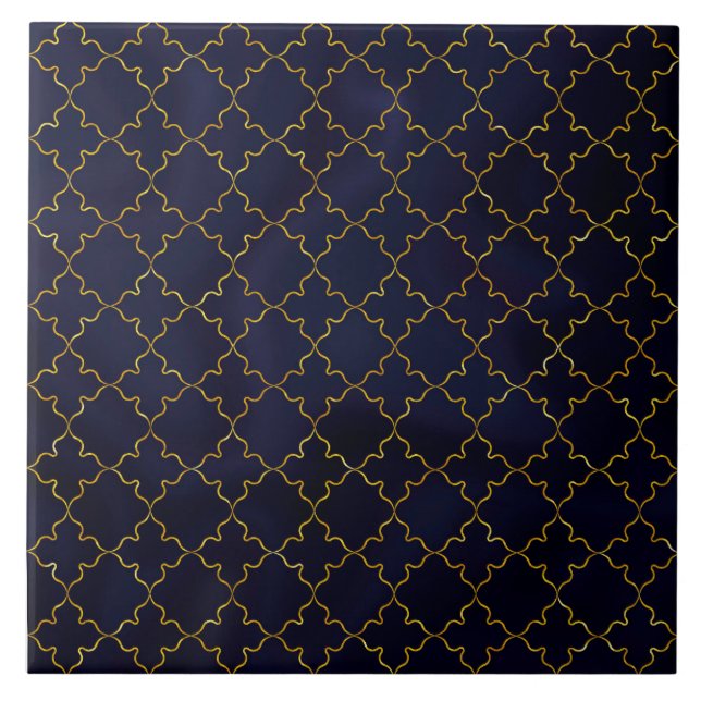 mandala,gold,baroque,elegant ceramic tile kakelplatta (Framsidan)