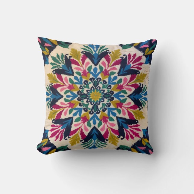 Mandala Golv Pillows: Comfort with an Artistic Tw Kudde (Framsida)