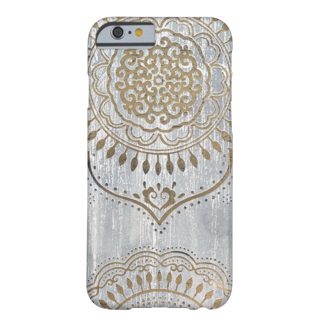 Mandala Guld Design Case-Mate iPhone Skal (Baksidan)
