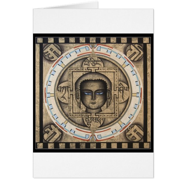 Mandala Hälsningskort (Framsidan)