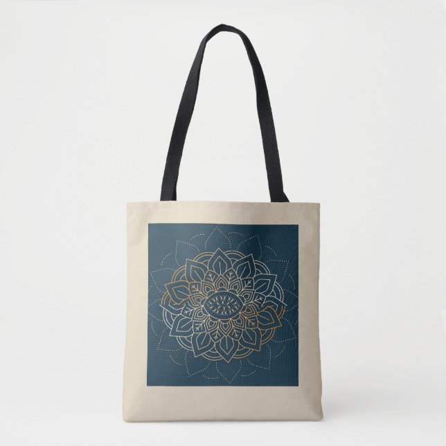 Mandala-handväskan Tygkasse (Framsida)