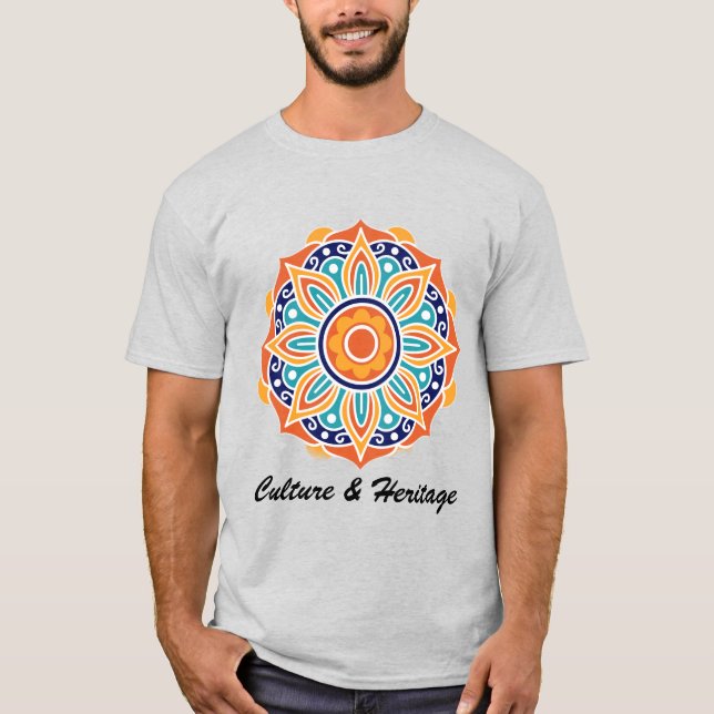 Mandala Harmoni T-Shirt (Framsida)