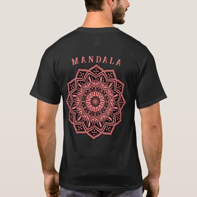 Mandala Herr T-Shirt (Baksida)