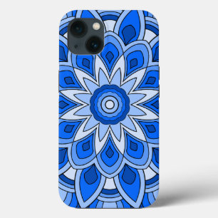 Mandala i blått
