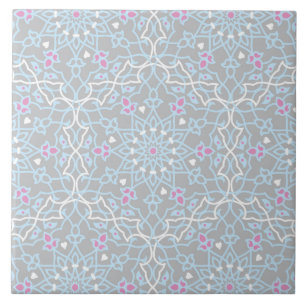 Mandala-inspiration 2 kakelplatta