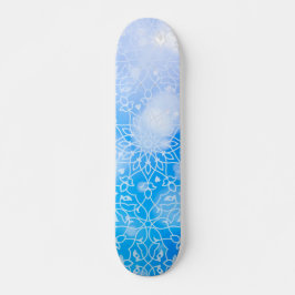 Mandala inspiration 8 mini skateboard bräda 18,5 cm