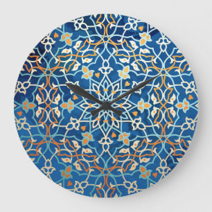 Mandala inspiration stor klocka