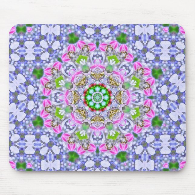 Mandala Jewels Mousepad Musmatta (Framsidan)