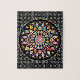 Mandala Jigszawa Puzzle Pussel