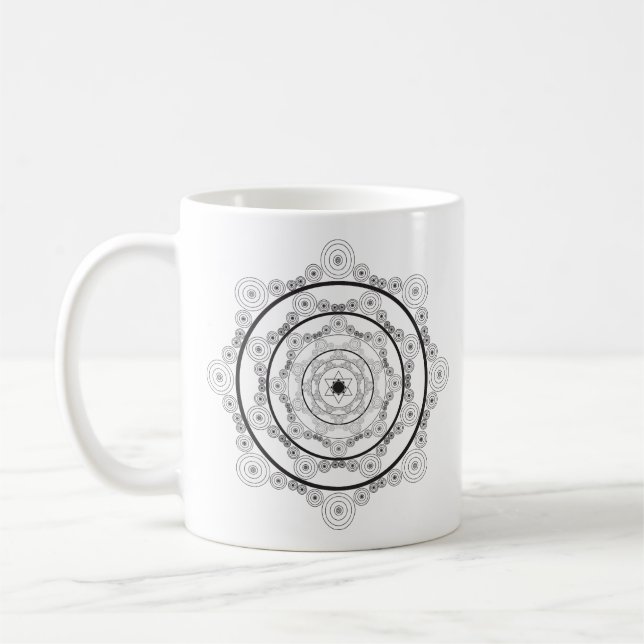 Mandala Kaffemugg (Vänster)