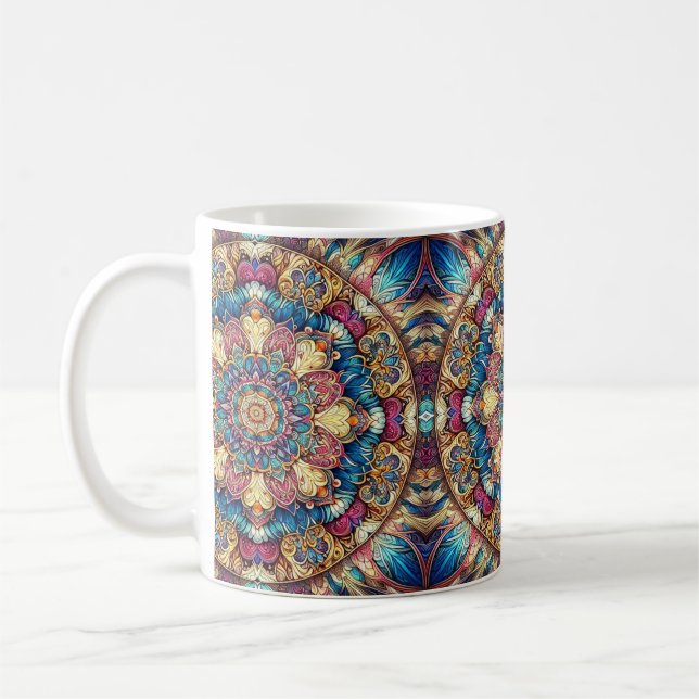 Mandala Kaffemugg (Vänster)