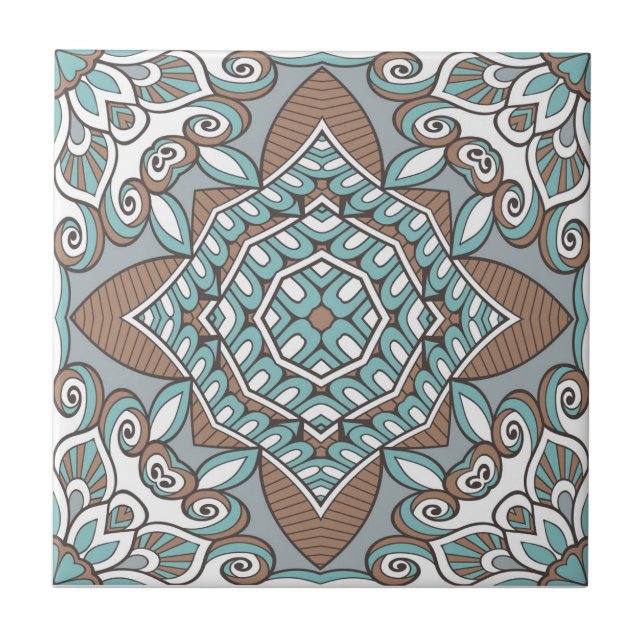 mandala kakelplatta (Framsidan)