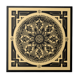 mandala kakelplatta