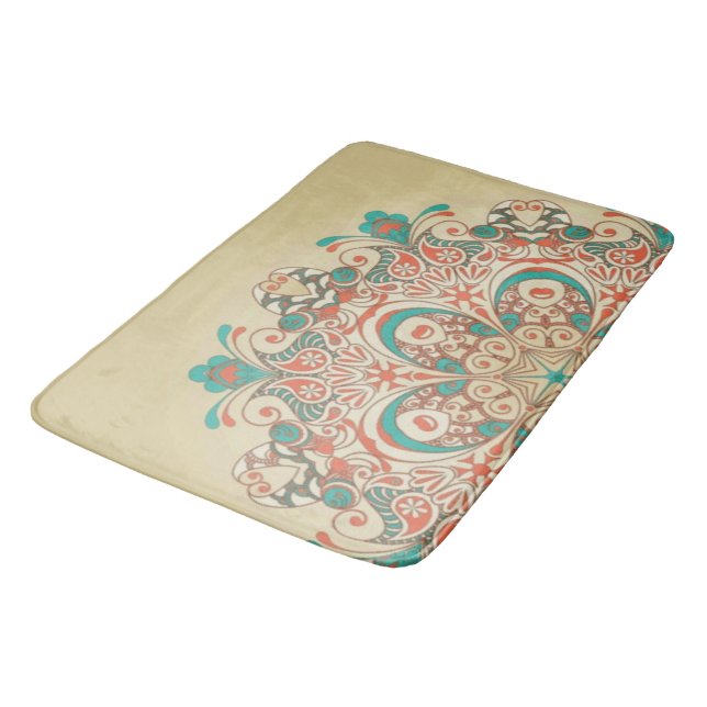 Mandala Kaleidoscope Mosaiic - Bathmat Badrumsmatta (Vinklad)