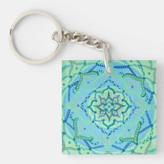 Mandala Keychain