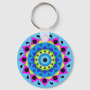 Mandala Keychain Nyckelring