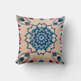 Mandala Kilim Lumbar Pillows: Elegant Support Kudde