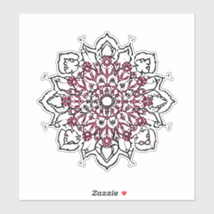 mandala klistermärken