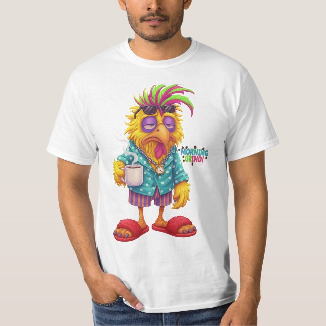 Mandala Kolibri Andlig T-Shirt - Bohemsk N (Framsida)
