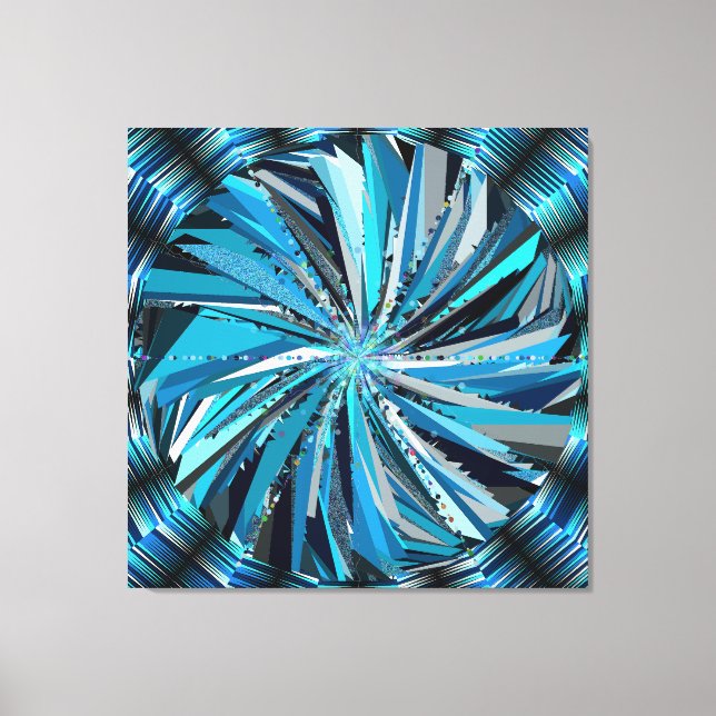 Mandala-konst  canvastryck (Framsida)
