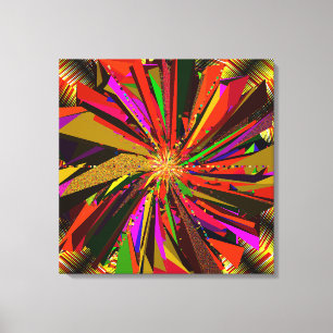 Mandala konst canvastryck