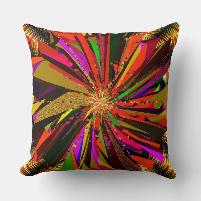 Mandala konst  kudde (Framsida)