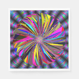 Mandala konst pappersservett