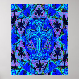 Mandala Kor av Amelia Carrie Poster