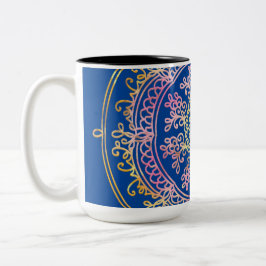 Mandala Kuddöverdrag Två-Tonad Mugg