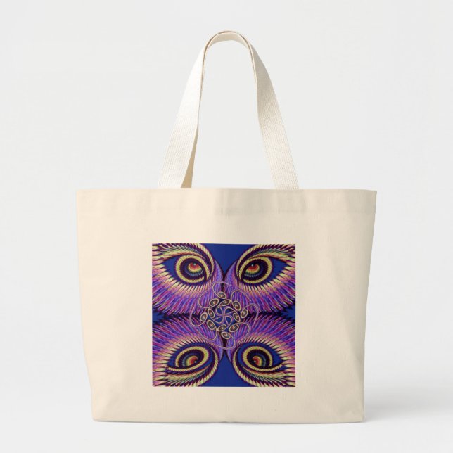 Mandala Kundalini Jumbo Tygkasse (Framsidan)