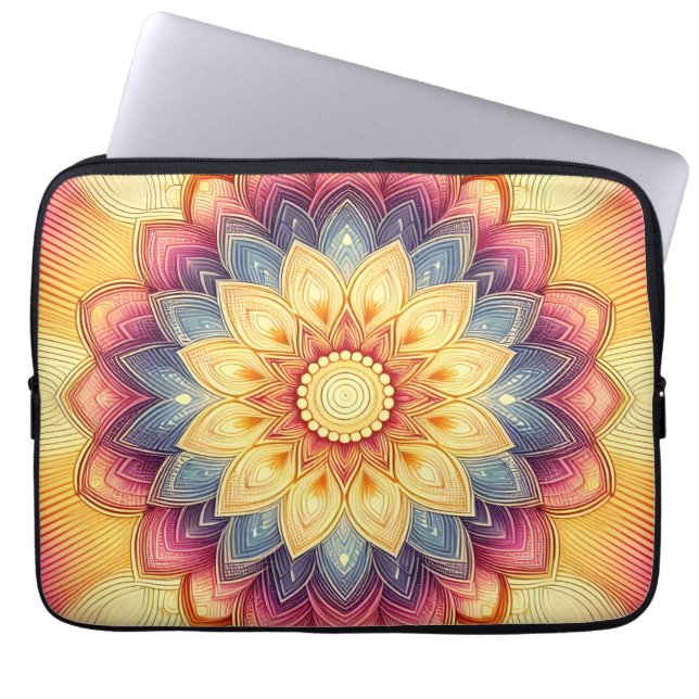Mandala Laptop sleeve (Framsidan)