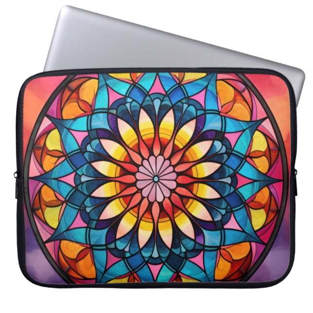 Mandala Laptop sleeve (Framsidan)