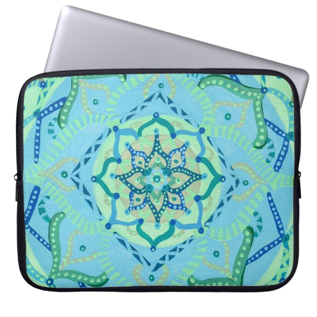Mandala Laptop sleeve (Framsidan)