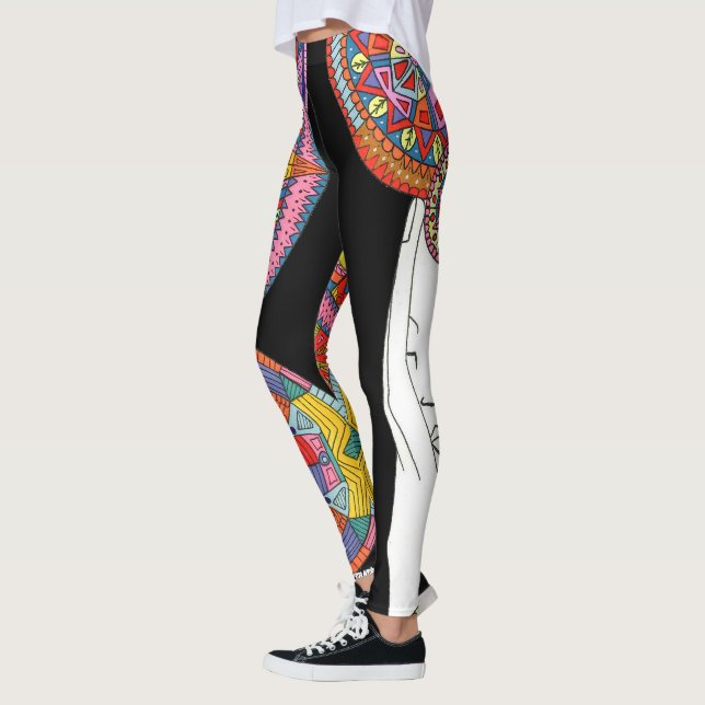 Mandala Leggings (Vänster)
