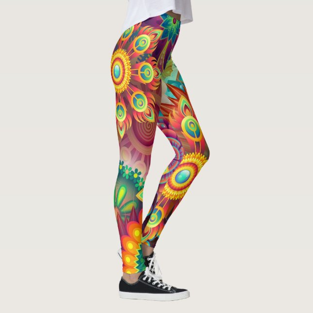 Mandala Leggings (Höger)