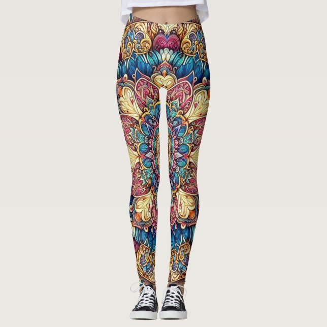 Mandala Leggings (Framsida)